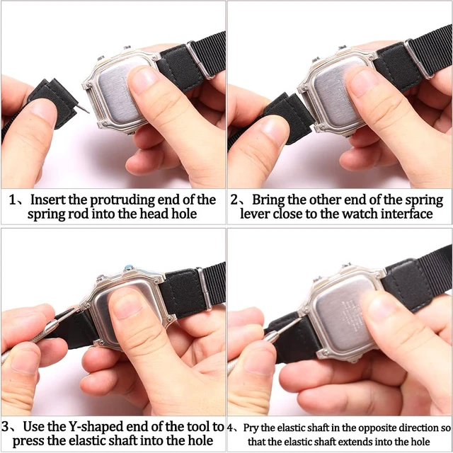 Alt view image 5 of 6 - 18mm Nylon strap Compatible with Casio AQ-S810W AE1200WH SGW-300H 400 500 Men's Black weave Watch Band