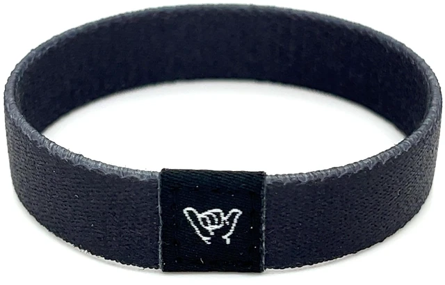 Main image of Coastal Jet Black Bracelet | 6.5 - Small