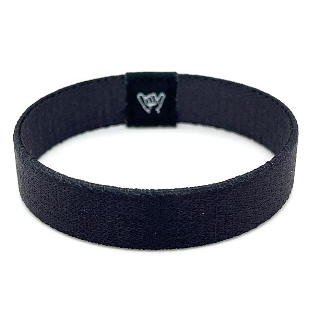Alt view image 2 of 7 - Coastal Jet Black Bracelet | 6.5 - Small