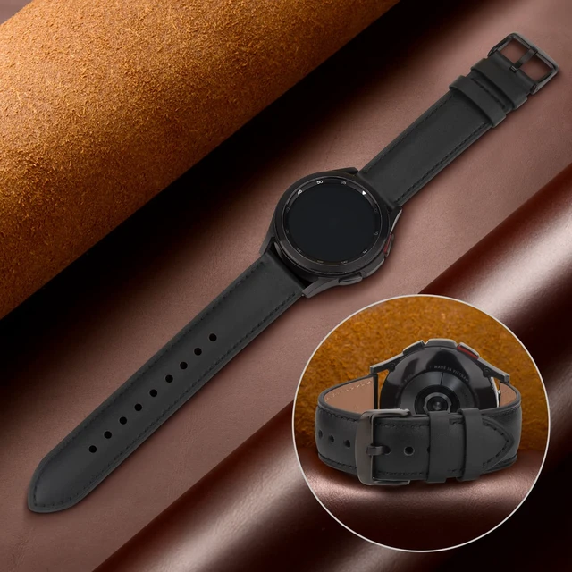 Alt view image 5 of 7 - 20mm Leather Band for Timex Expedition Bands, Soft Leather Replacement Band for Timex Men's Expedition Scout 40mm 43mm/Expedition Acadia 40mm/Digital CAT 39mm/Field 43mm