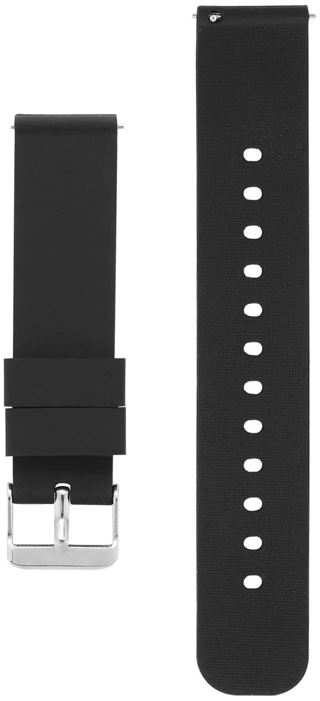 Main image of cobee Silicone Watch Bands, Quick Release Watch Band with Stainless Steel Buckle, Waterproof Soft Rubber Watch Strap Compatible with Smart Watch Sport Watch for Men Women (22mm)