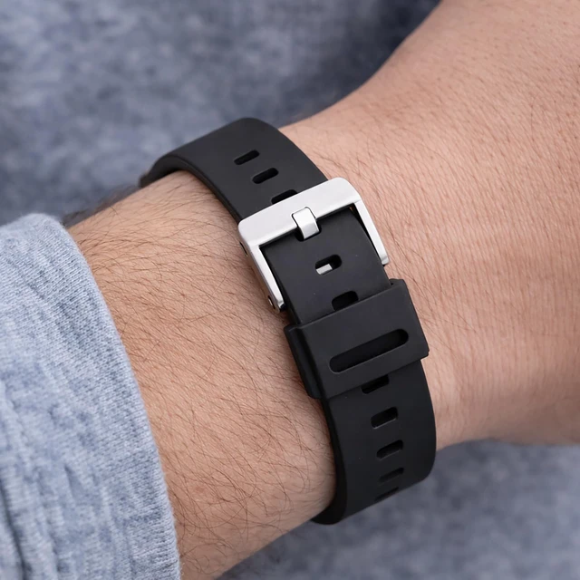 Alt view image 5 of 7 - Watch Band Replacement for Casio G-Shock GA-150/200/201/300/310/ Wirstband accessories for Men and Women Strap (Black)