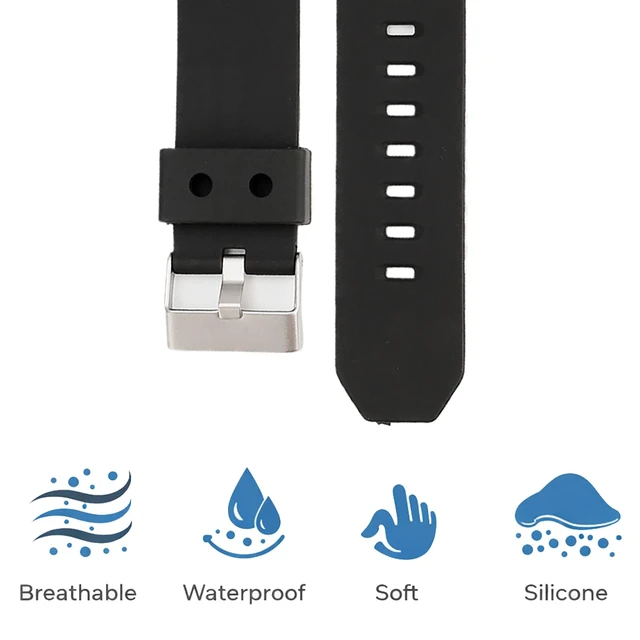 Alt view image 6 of 7 - Watch Band Replacement for Casio G-Shock GA-150/200/201/300/310/ Wirstband accessories for Men and Women Strap (Black)