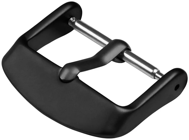 Main image of Archer Watch Straps - Stainless Steel Watch Strap Buckles (Matte Black, 20mm)