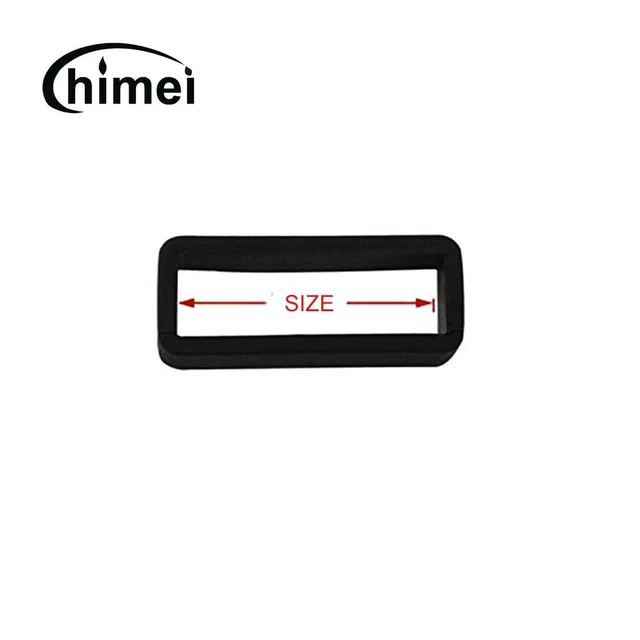 Alt view image 2 of 5 - Rubber Watch Band Loop Sillicon Watch Strap Keeper Replacement Holder Ring 18mm