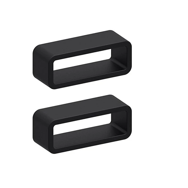 Alt view image 3 of 5 - Rubber Watch Band Loop Sillicon Watch Strap Keeper Replacement Holder Ring 18mm
