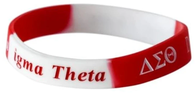 Main image of Greek Underdog Delta Sigma Theta Silicone Bracelet