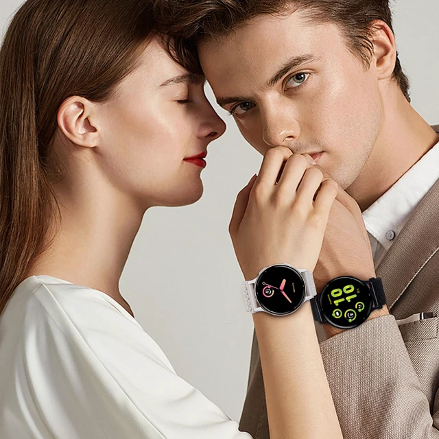 Alt view image 7 of 7 - Spade Co Health Smartwatch 4 Watch Bands, 22mm Braided Elastic Bands Compatible with Spade Co Health Smartwatch, Elastic Soft Nylon Straps for Women Men