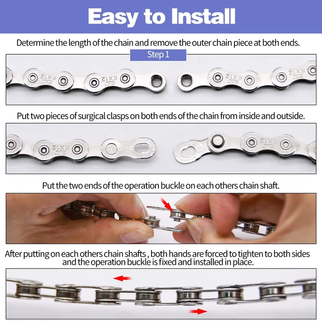Alt view image 4 of 7 - 6/7/8 Speed Bike Chain | for Road Mountain Racing Cycling