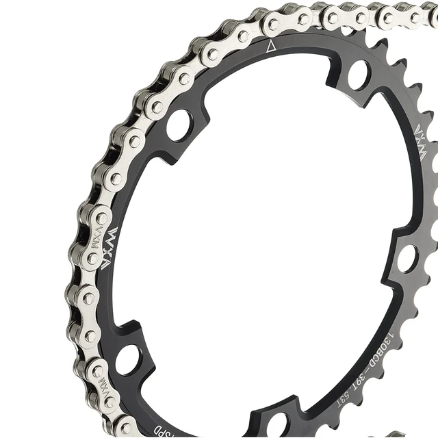 Alt view image 4 of 6 - 1-Speed Bike Chain 1/2" x 1/8" 114L Military-Grade Silver Plated Chain with 3 QuickLinks | 11,000 PSI Tensile Strength & US Winter-Proof | Shimano/SRAM Compatible | Tool-Free 90-Second Install