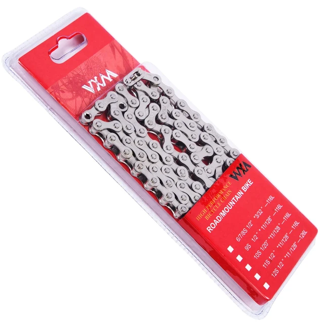 Alt view image 6 of 6 - 1-Speed Bike Chain 1/2" x 1/8" 114L Military-Grade Silver Plated Chain with 3 QuickLinks | 11,000 PSI Tensile Strength & US Winter-Proof | Shimano/SRAM Compatible | Tool-Free 90-Second Install
