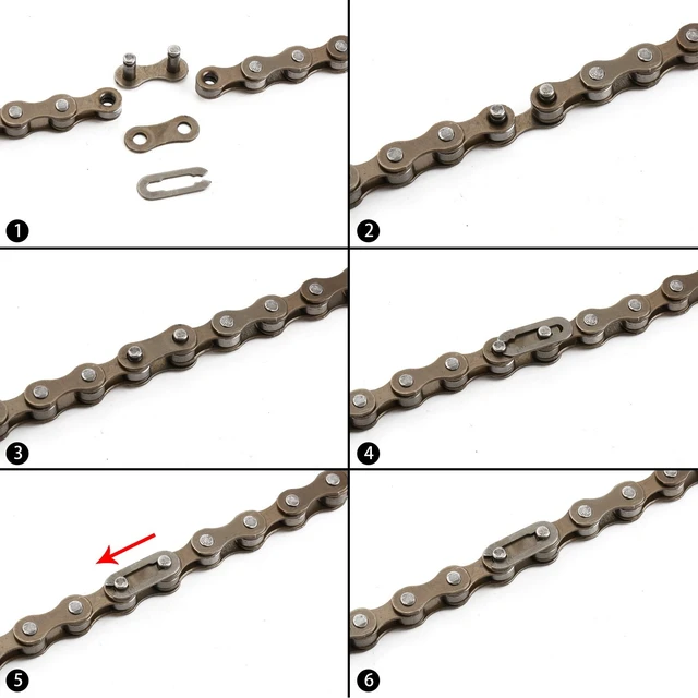 Alt view image 5 of 5 - 1-Speed Bicycle Chain 122 Links