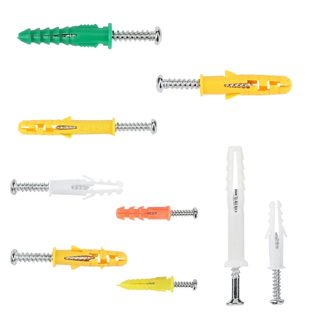 Alt view image 7 of 7 - Wall Anchors Kit, 370 pcs, Picture Hanging Kit for Wall Decor | Frames, Plant Hooks, Canvas, Drywall Anchor Assortment Kit for Sheetrock, Concrete & Brick, Picture Hangers in 5 Sizes