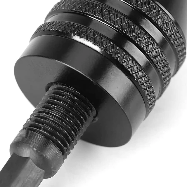 Alt view image 7 of 7 - 3 Pcs Keyless Drill Chuck Bit 1/4 Inch Hex Shank Keyless Drill Chuck Conversion Tool,0.3-6.5 mm&0.3-3.6 mm&0.8-8mm Quick Screwdriver Drill Adapter for Micro Drill Bit