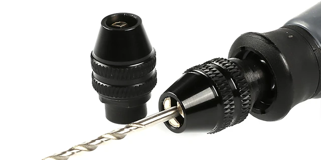 Alt view image 6 of 7 - 3-Pack 4486 Quick Change Multipro Keyless Chuck Compatible with Dremel Rotary Tools Model 395 3000 4000 4300 8220 3000 7300