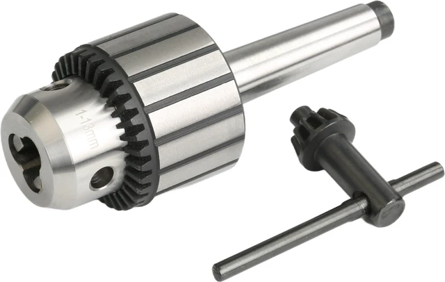 Main image of 1/2" Key Type Heavy Duty Drill Chuck with #2MT Arbor