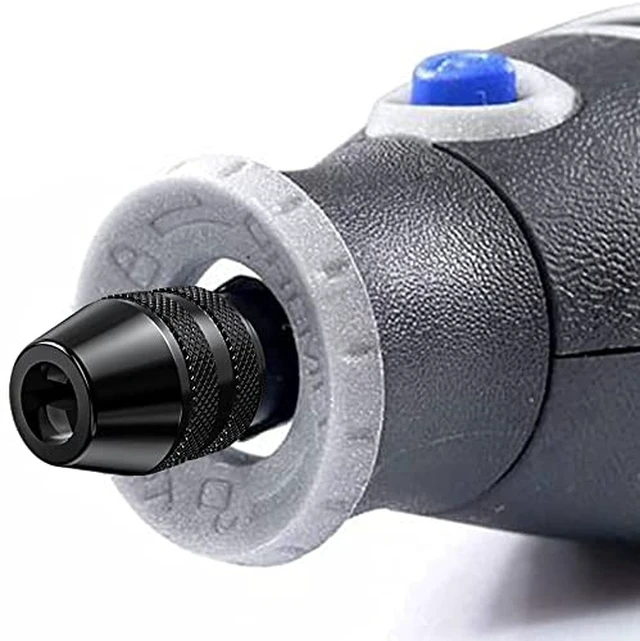 Alt view image 7 of 7 - 2-Pack Keyless Chuck, 1/32" to 1/8" Replacement 4486 Drill Keyless Bit Chuck Shank Rotary Tool Quick Change Adapter Kit Compatible for Dremel 4486 Model 395 3000 4000 4300 8220 3000 7300 Multipro