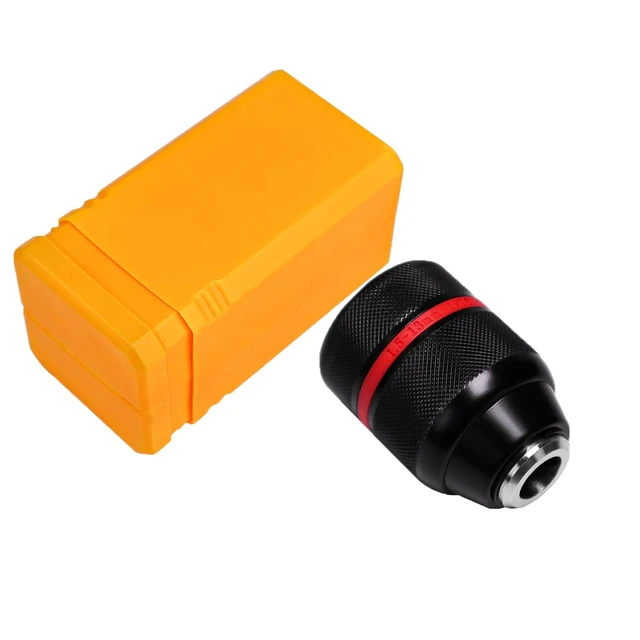 Alt view image 3 of 6 - Drill Chuck 1/2-20UNF, 1.5-13mm Self-Tightening Chuck | Fits 1/2-20UNF Spindles, 1.5-13 mm Capacity, Self-Tightening Chuck, Keyless Quick Change, Alloy Steel