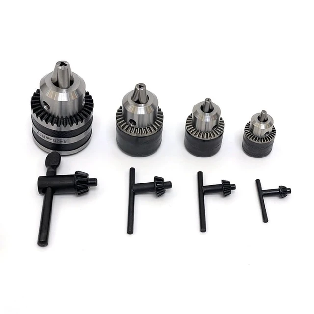 Alt view image 2 of 7 - 6 Sizes Heavy Duty Drill Chuck Key Set, Drill Press Chuck Key Wrench | Compatible with 5/32" (4mm),1/4" (6mm),3/8" (10mm),1/2" (13mm),5/8" (16mm),3/4" (20mm) for Electric Drill & Drill Press