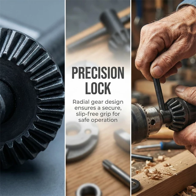 Alt view image 4 of 7 - 6 Sizes Heavy Duty Drill Chuck Key Set, Drill Press Chuck Key Wrench | Compatible with 5/32" (4mm),1/4" (6mm),3/8" (10mm),1/2" (13mm),5/8" (16mm),3/4" (20mm) for Electric Drill & Drill Press