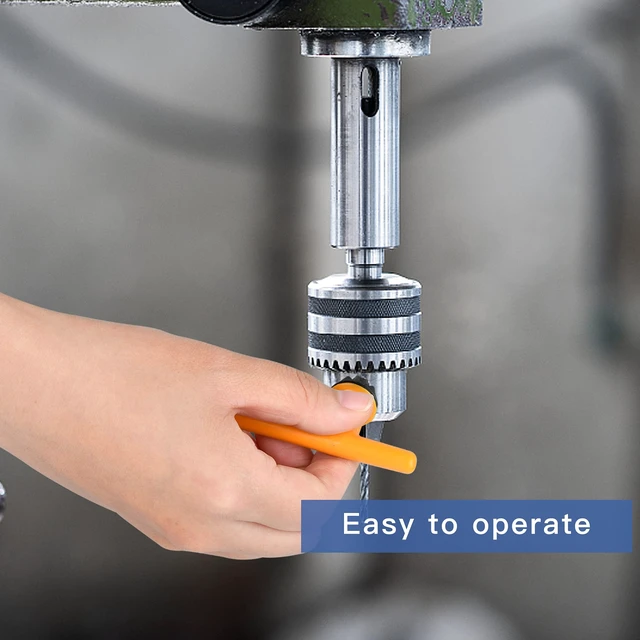 Alt view image 4 of 7 - 5 Sizes Drill Chuck Key, Drill Press Chuck Key Replacement for Craftsman | High Hardness Wear Resistant Carbon Steel, Chuck Diameter: 1/4" / 3/8" / 1/2" / 5/8" 3/4", Ckuck Keys for Drill Press