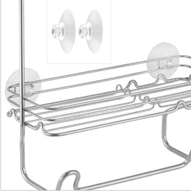 Alt view image 5 of 6 - Shower Caddy Connectors Suction Cups for Bathroom (4 PCS) | 2 Inch PVC Plastic Heavy Strength Large Clear Sucker Without Hooks, Replacement Suction Cups Compatible with iDesign (4 PCS)
