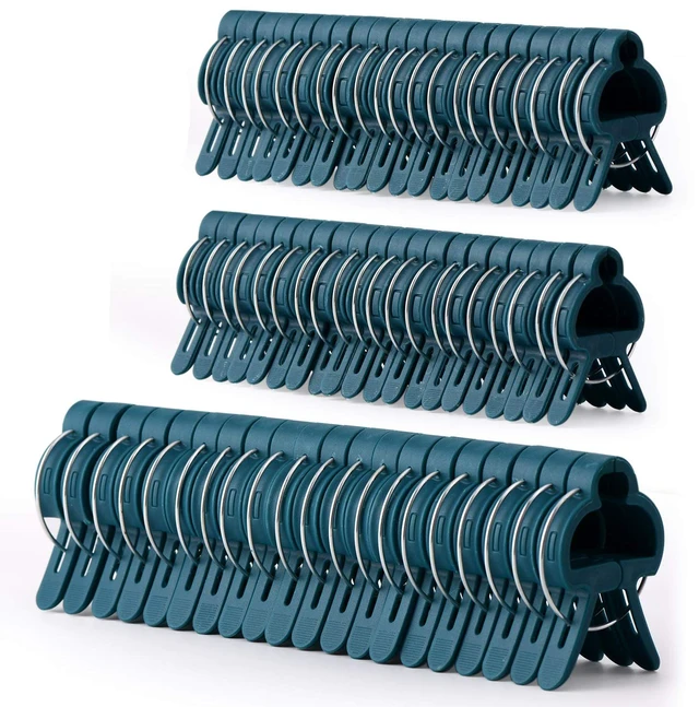 Main image of 60PCS Plant Clips 2 Sizes Adjusting Reusable Garden Plant Supports Clips for Supporting Stems of Flower Vine Vegetables Tomatoes Climbing