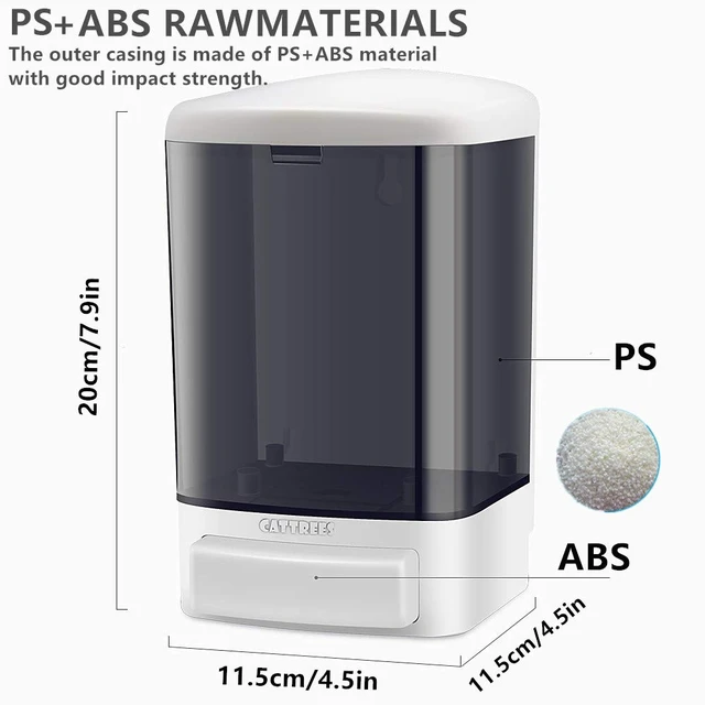 Alt view image 2 of 7 - Manual Soap Dispenser Kitchen Bathroom 33.8oz/1000ml Wall Mounted Hand Commercial Soap Dispenser for Liquid Containers Shampoo Gel Chamber Plastic (Black)