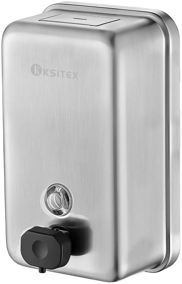 Main image of SUS304 Stainless Steel Soap Dispenser Wall Mounted,37oz | Commercial Hand Soap Dsipenser 1100ML, Manual Anti-Leak Pump Liquid Soap Dispenser, Rust-Proof Lining Dispenser