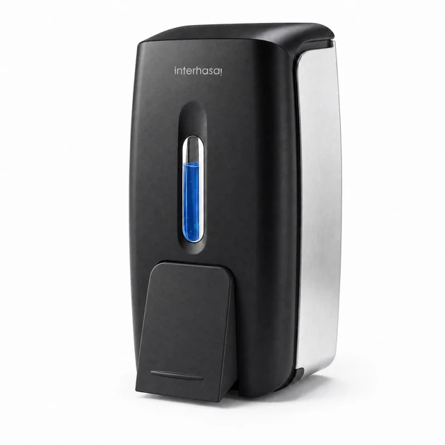Main image of Commercial Hand Soap Dispenser Wall Mount | Dual-Lock Design, ABS Liquid & Gel Hand Sanitizer Dispenser for Bathroom & Commercial Restaurant, 28oz/800ml