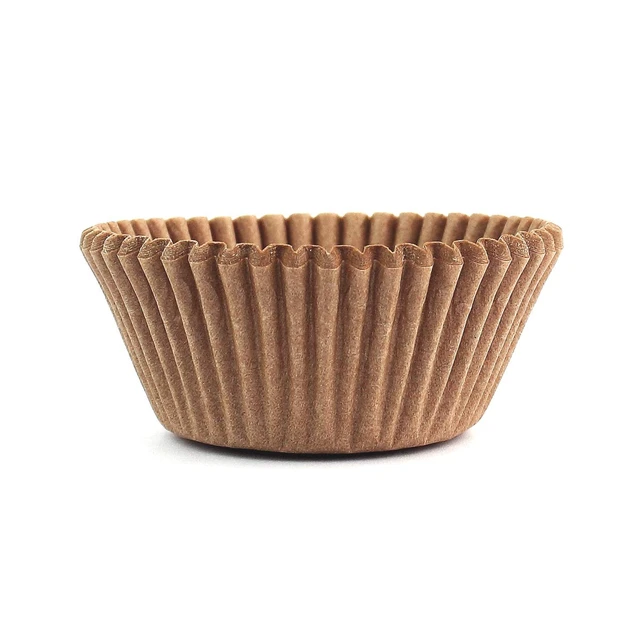 Alt view image 3 of 7 - 200pcs Standard Baking Cups Cupcake Liners Muffin Liners Natural | Unbleached, Non-stick, Food-Grade, Greaseproof, Paper Cupcake Liners, Cupcake Wrapper, Standard Muffin Pan for Christmas