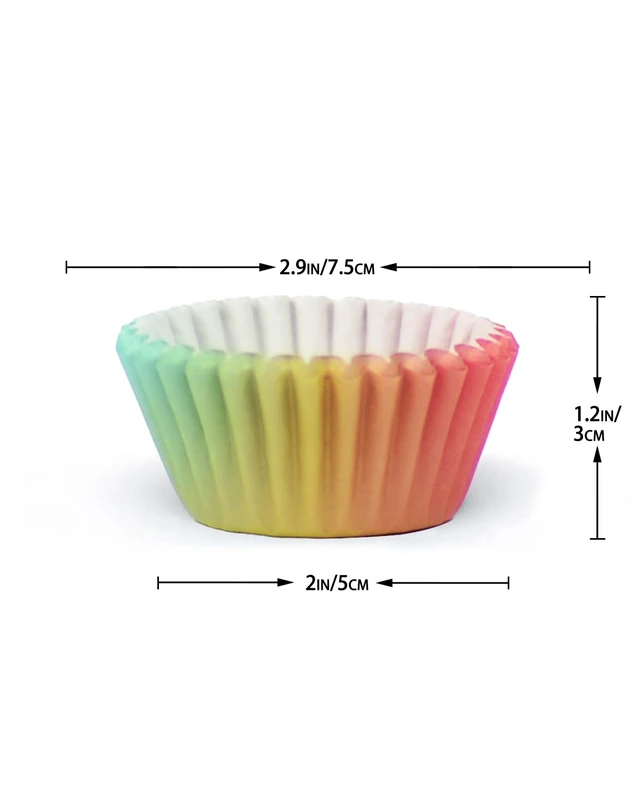 Alt view image 6 of 6 - Gradient Cupcake Liners, 300 Count, Standard Size