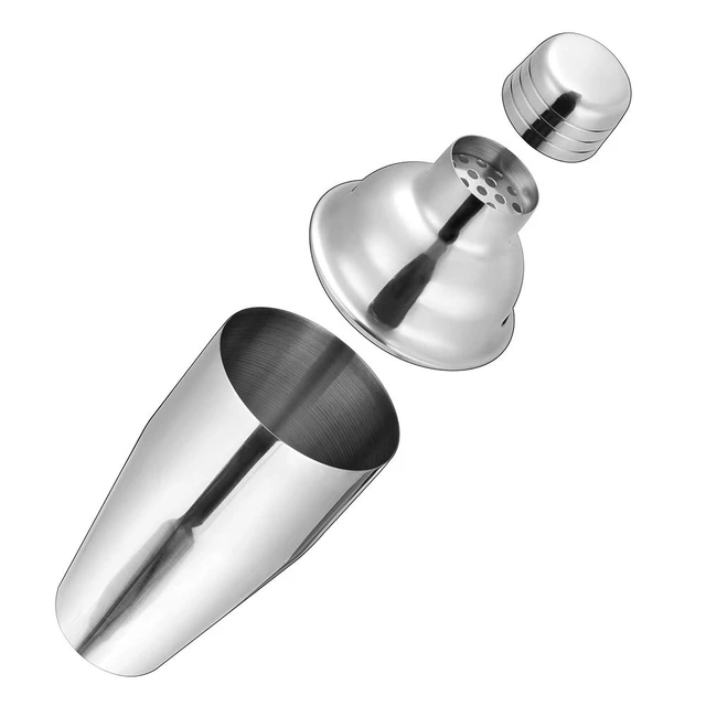 Alt view image 4 of 7 - Bar Cocktail Shaker, 24 oz Martini Shaker Drink Mixer with Built-In Strainer for Bartending Stainless Steel Bartender Shakers for Mixed Drinks Margarita Alcohol Liquor Barware Tools