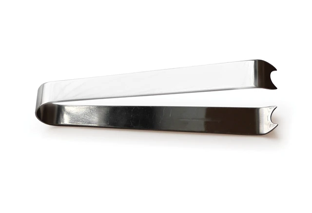 Alt view image 4 of 4 - International Endurance® Cocktail Ice Tongs, Stainless Steel, 5.25" | Modern Design & Appeal | Dishwasher Safe