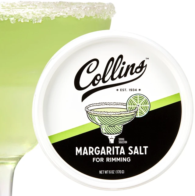 Main image of White Margarita Salt Rimmer for Cocktails, Rimming salt for Margarita glasses, Perfect for Tequila and Mezcal drinks, Rim salt for margarita and shot glasses, 6oz