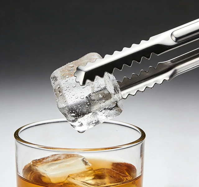 Alt view image 2 of 6 - 2PCS Stainless Steel Ice Tongs 7 Inch Professional Bar Tongs with Serrated Grip Teeth for Ice Cubes, Sugar, Salad Multi Purpose Serving Utensil for Kitchen, BBQ, Party, Home, Hotel & Bar Accessories