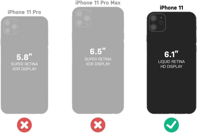 Alt view image 2 of 3 - Defender Series Screenless Edition Case for iPhone 11 (Only) - Case Only - Non-Retail Packaging - Gone Fishin (Blue)