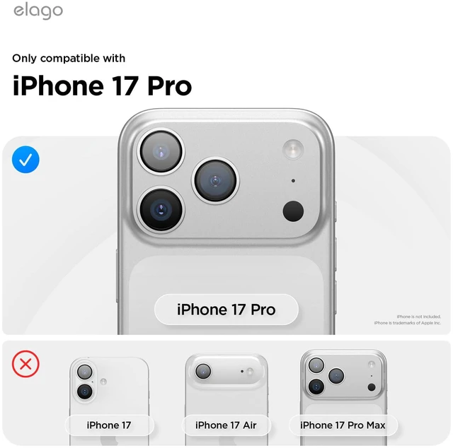 Alt view image 2 of 7 - Premium Magnetic Silicone Case for iPhone 17 Pro | Compatible with MagSafe, Liquid Silicone Material, Protection, Shockproof, Slim Phone (Jean Indigo)