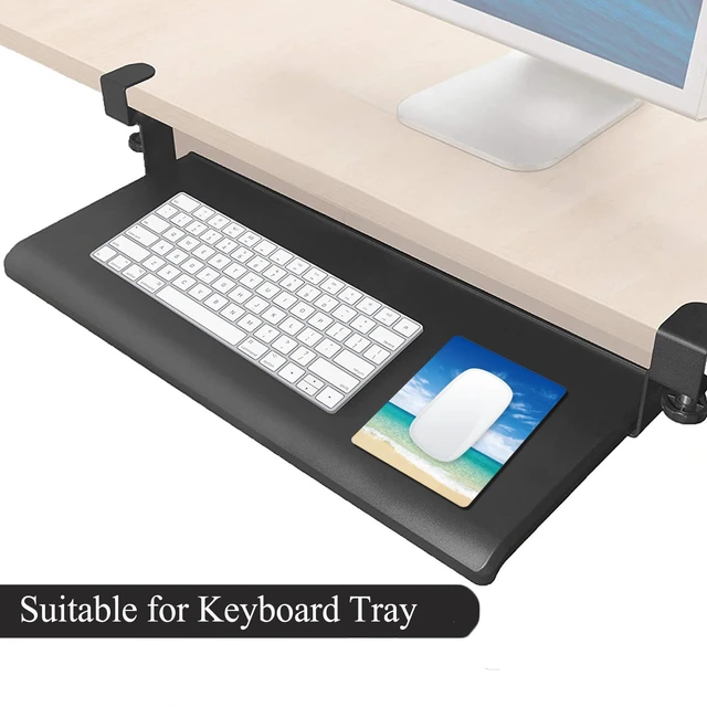 Alt view image 7 of 7 - Small Mouse Pad, Mini Mouse Pad 6 X 8 Inch with Non-Slip Rubber Base for Keyboard Tray Laptops Wireless Mouse Home Office Travel, Washable & Portable (Beach)