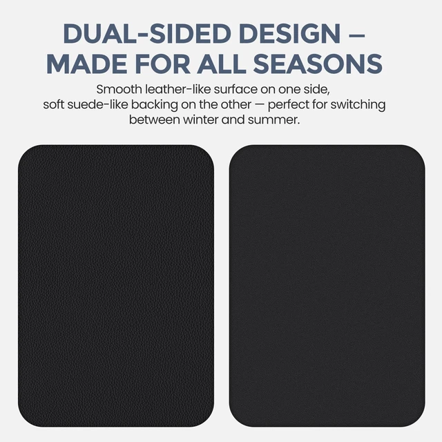 Alt view image 3 of 6 - Black Mouse Pad for Desk Premium Computer Mousepad & Mouse Mat, Small Mouse Pad for Desk Use or Gaming, Easy Gliding, Spill-Resistant Surface, Durable Materials, Portable