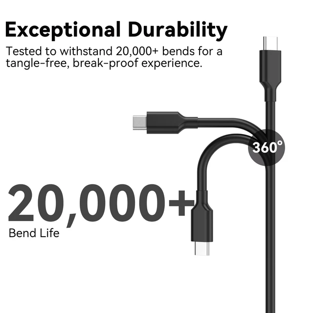 Alt view image 4 of 7 - Replacement for Asus Chromebook Charger USB C 45W,Type C Power Adapter | Compatible with HP Lenovo Acer Dell Chromebook Laptop,Steam Deck,Switch 1/2 and More Laptops