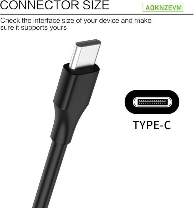 Alt view image 2 of 6 - Universal Chromebook Charger, 65W 45W USB C Laptop Charger Compatible with HP, Dell, Samsung, Acer, ASUS, Google Chromebook, Compatible with Lenovo Thinkpad/Yoga, Type-C Power Cord