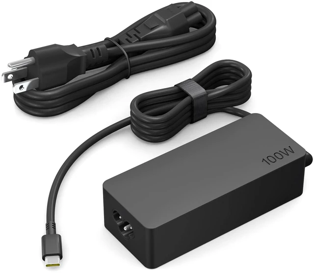 Main image of MacBook Pro Charger, 100W USB C Charger Compatible with MacBook Pro/Air, Lenovo,Dell,HP,Samsung and All Type C Device