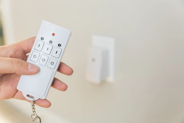 Alt view image 5 of 7 - Southwire Indoor Wireless Remote Kit - Controls Up to 3 Devices - Long-Range Remote Switch - Convenient One-Touch Controller - Energy-Saving Outlets - White/Orange
