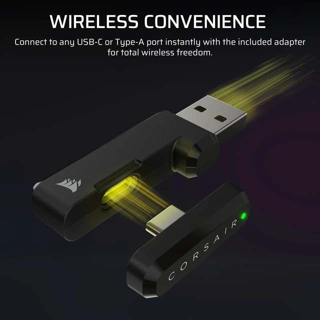 Alt view image 5 of 7 - HS35 v3 Wireless Gaming Headset with Mic Carbon | 2.4GHz & Bluetooth (PC/PS5/PS4/Switch/Mac/Mobile), Lightweight Comfort, Dolby Atmos