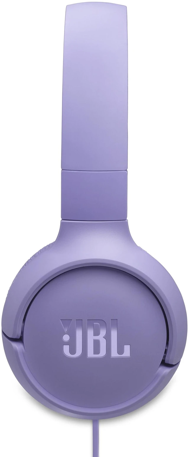 Alt view image 6 of 7 - Tune 520C - USB-C Wired on-Ear Headphones with Hi-Res Audio Support, Pure Bass Sound, Comfort fit, USB-C connectivity, 3-Button Remote with Microphone and EQ presets Control (Purple)