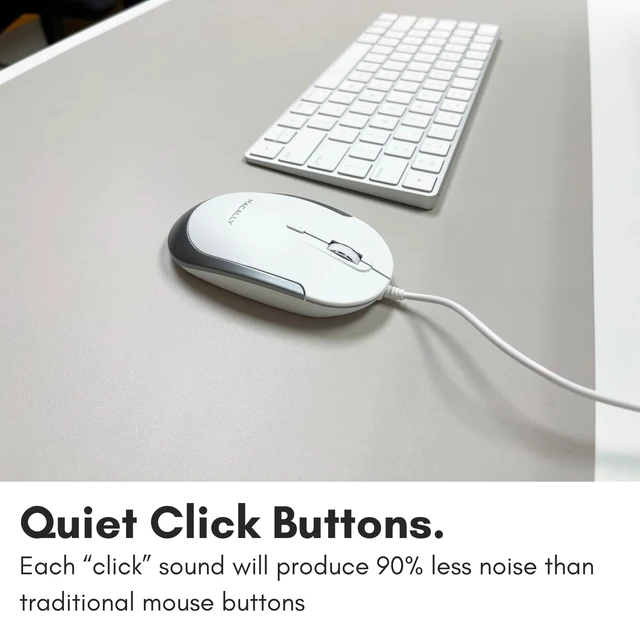 Alt view image 5 of 6 - Wired USB C Mouse for Mac & Windows - 3 Button & Scroll Wheel USB Type C Mouse - Comfortable Ambidextrous Design - Compact Wired Mouse with Optical Sensor & DPI Switch 800/1200/1600/2400