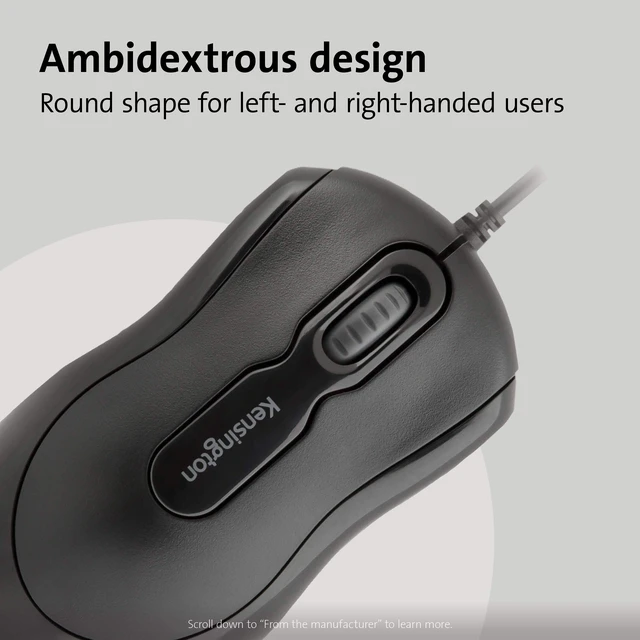 Alt view image 6 of 7 - Mouse-in-a-Box Wired USB Mouse (K72356US) | Simple plug-and-play setup, USB wired connection, reliable everyday desktop mouse