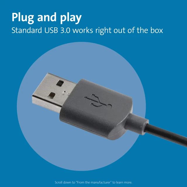 Alt view image 5 of 7 - Mouse-in-a-Box Wired USB Mouse (K72356US) | Simple plug-and-play setup, USB wired connection, reliable everyday desktop mouse