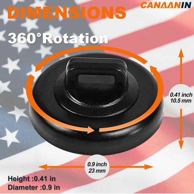Alt view image 5 of 7 - Magnet Zip Tie Mount Clips Magnetic Zip Ties Mount Base Holder Strong Wire Cable Holder Mount Wire Clips Management for Home Office Marine Electrical Wiring (D23 20Pcs)